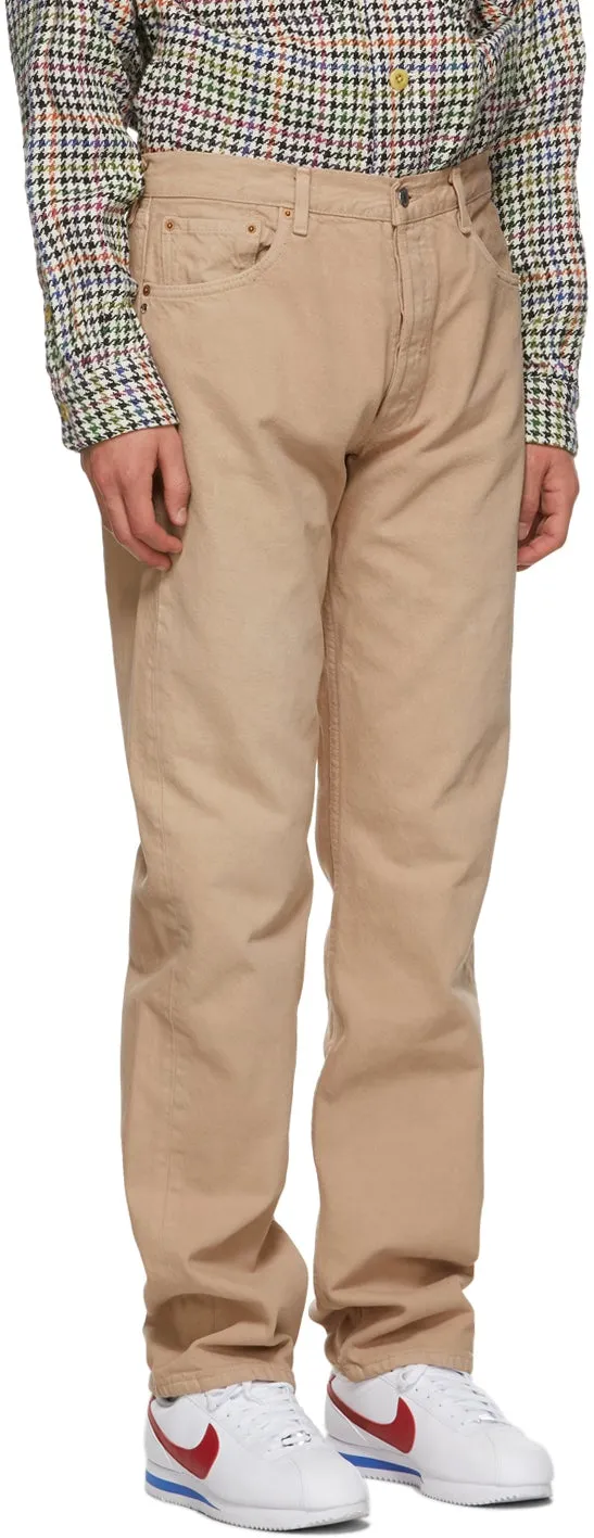 Bless Beige Upcycled Skintone Jeans