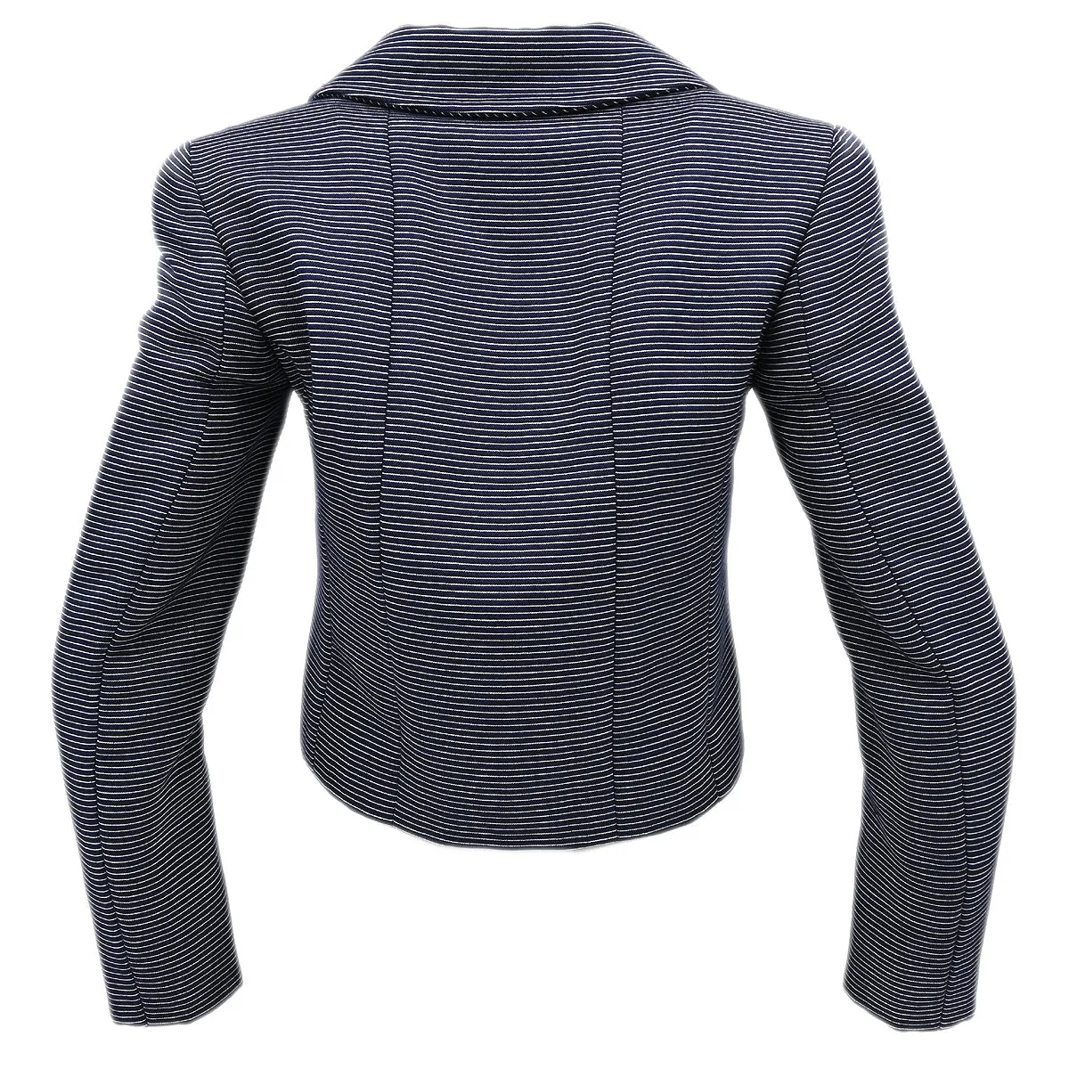 Chanel 2001 Single Breasted Jacket Black #38