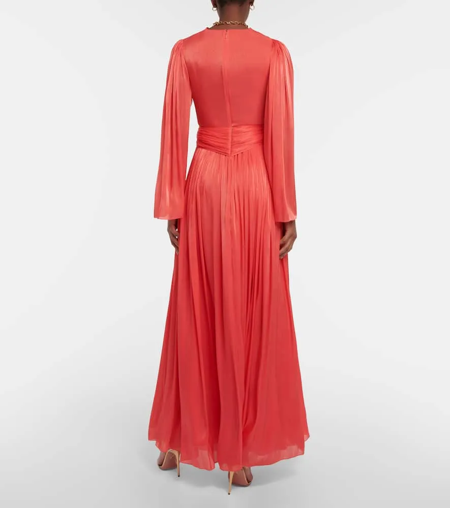 Costarellos Remi georgette maxi dress