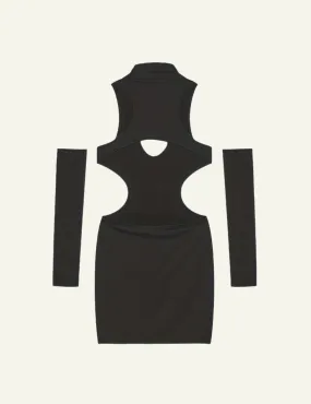 Cut Out Dress With Cut Out Sleeves