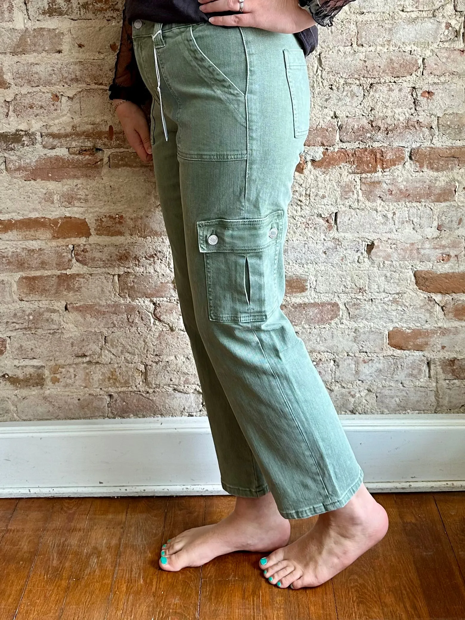 Esther Cargo Straight Leg Jean