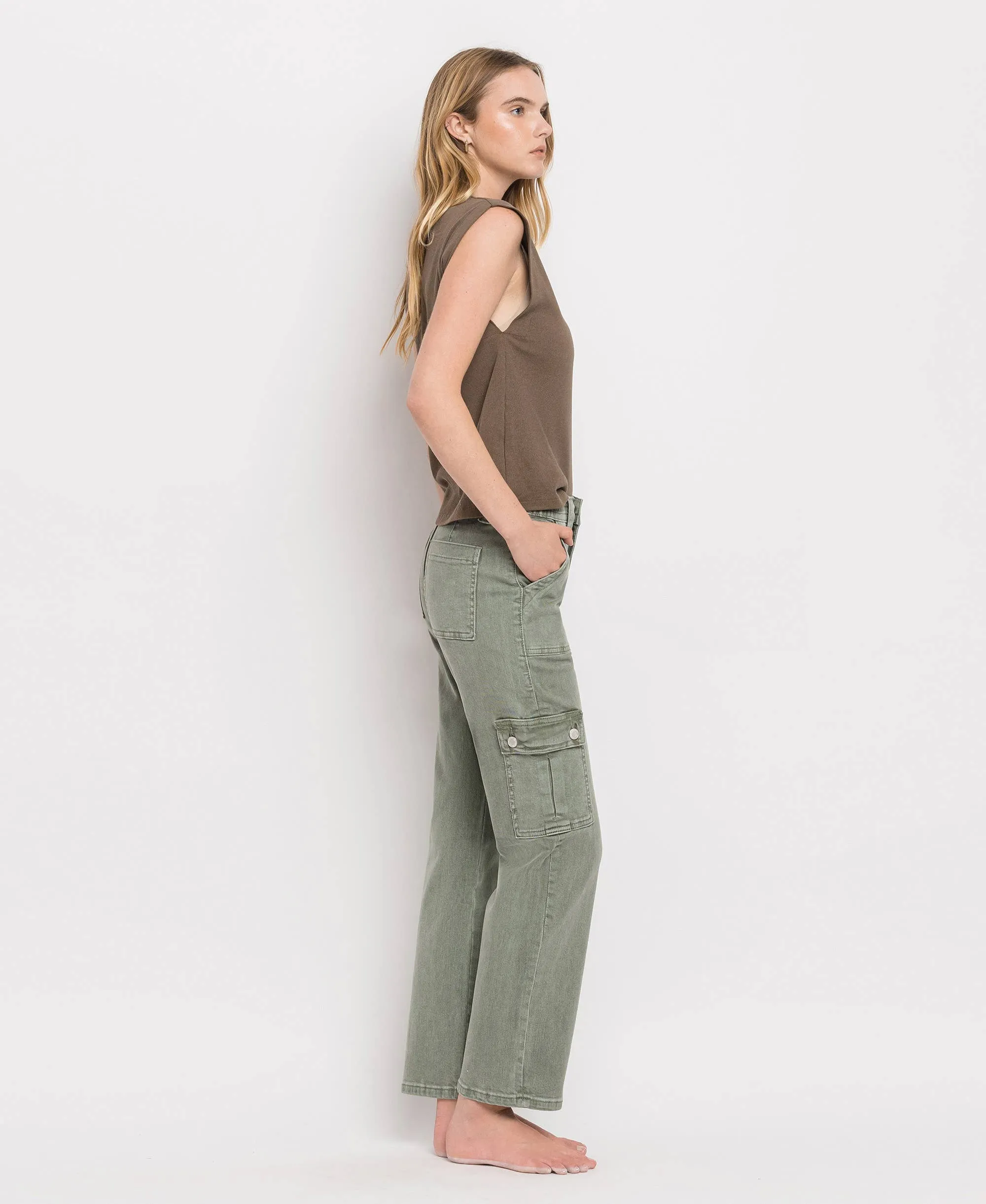Esther Cargo Straight Leg Jean