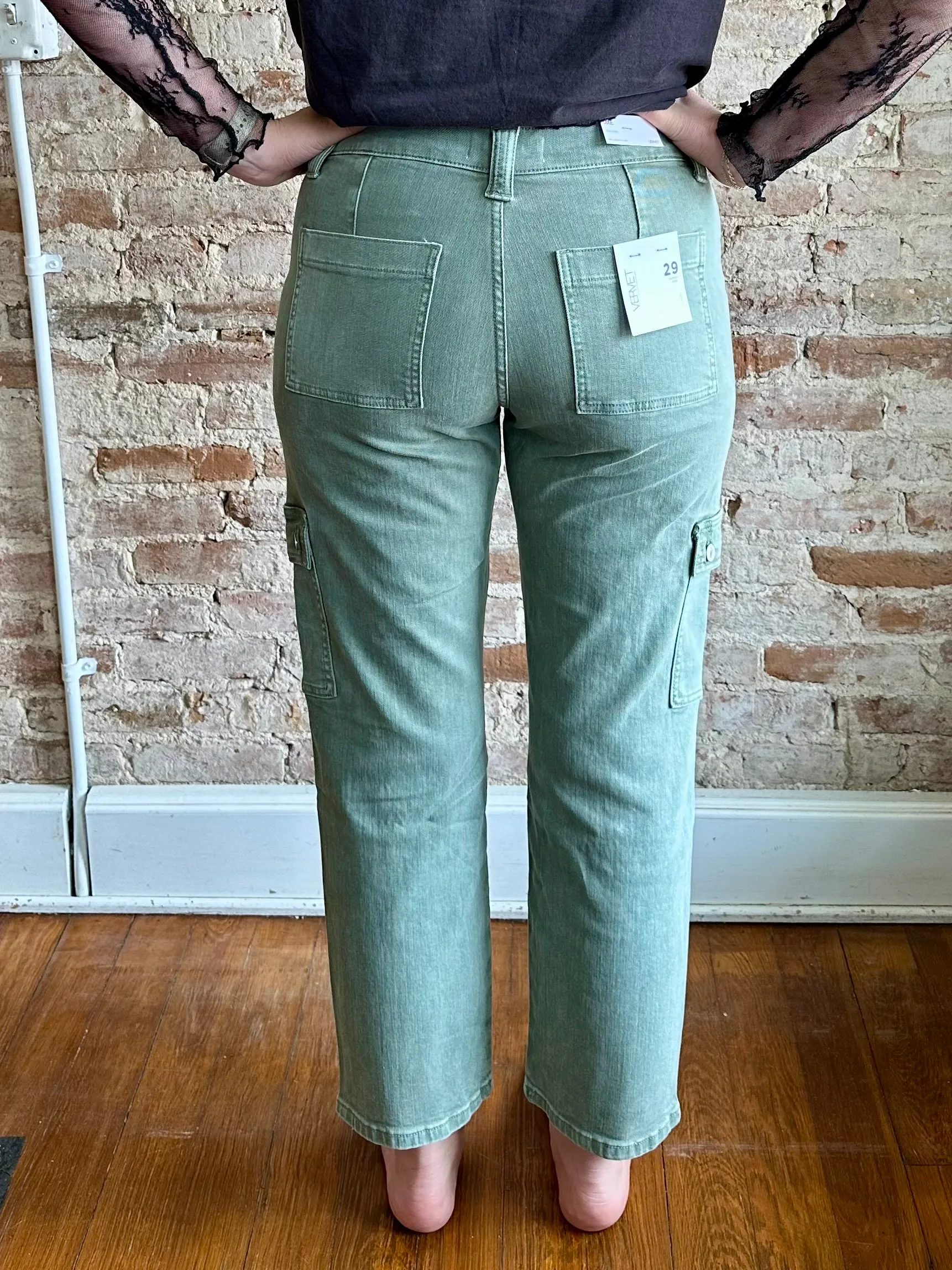Esther Cargo Straight Leg Jean