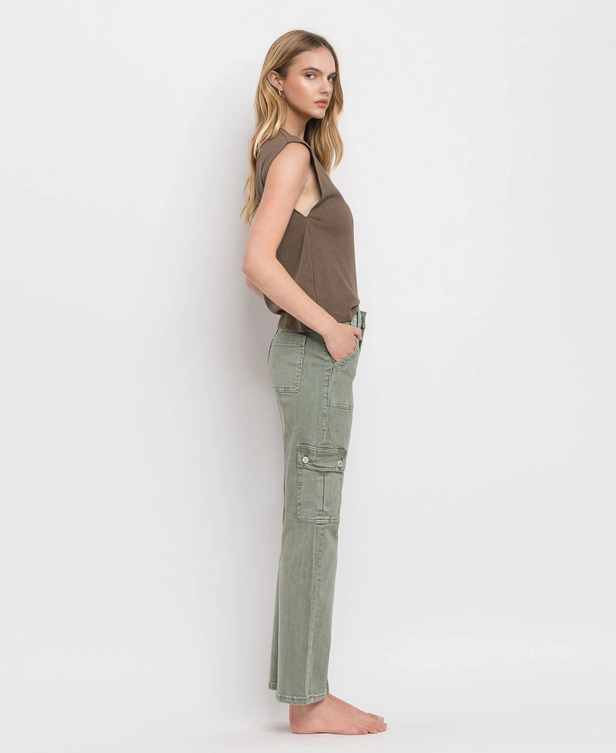 Esther Cargo Straight Leg Jean