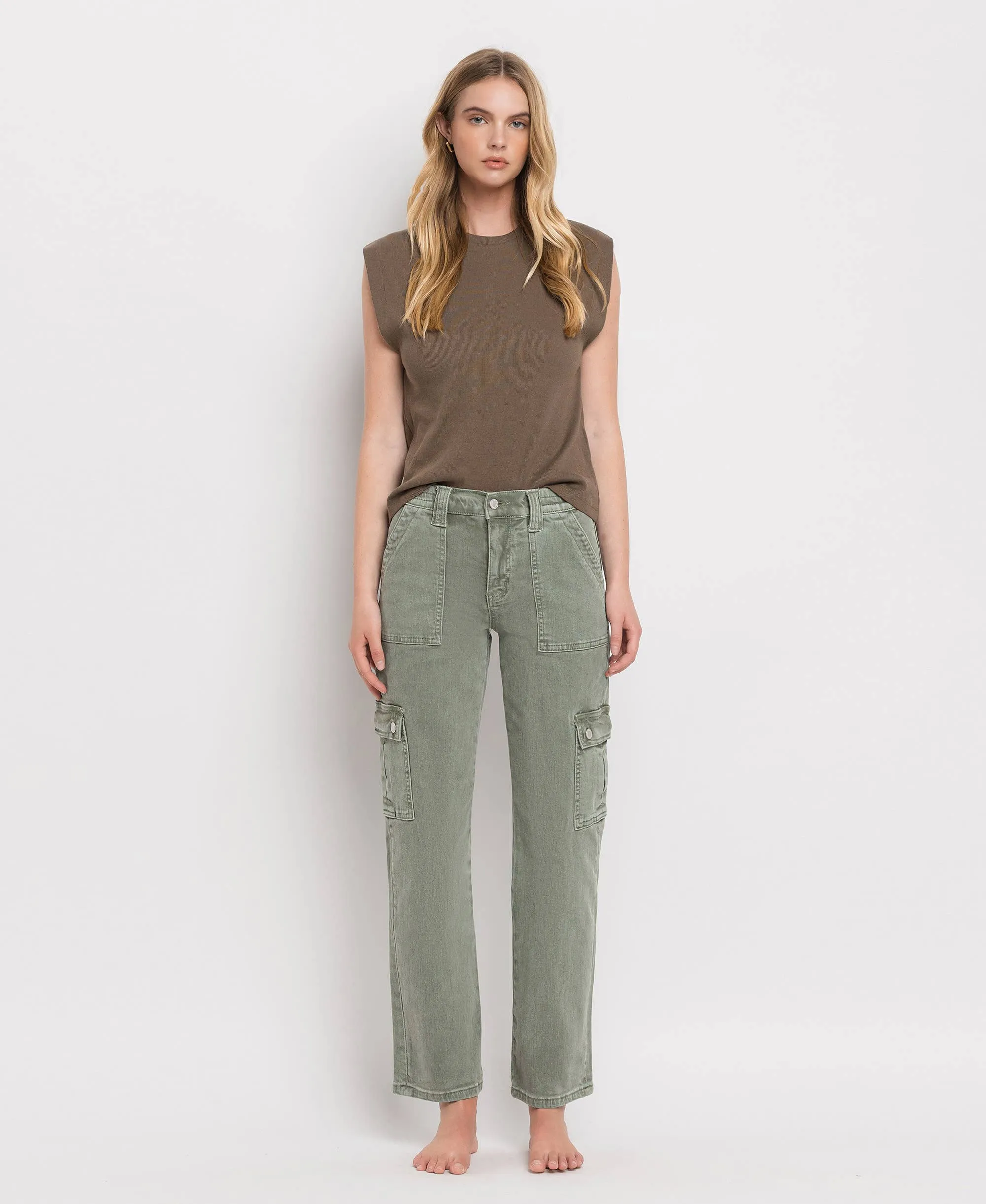 Esther Cargo Straight Leg Jean