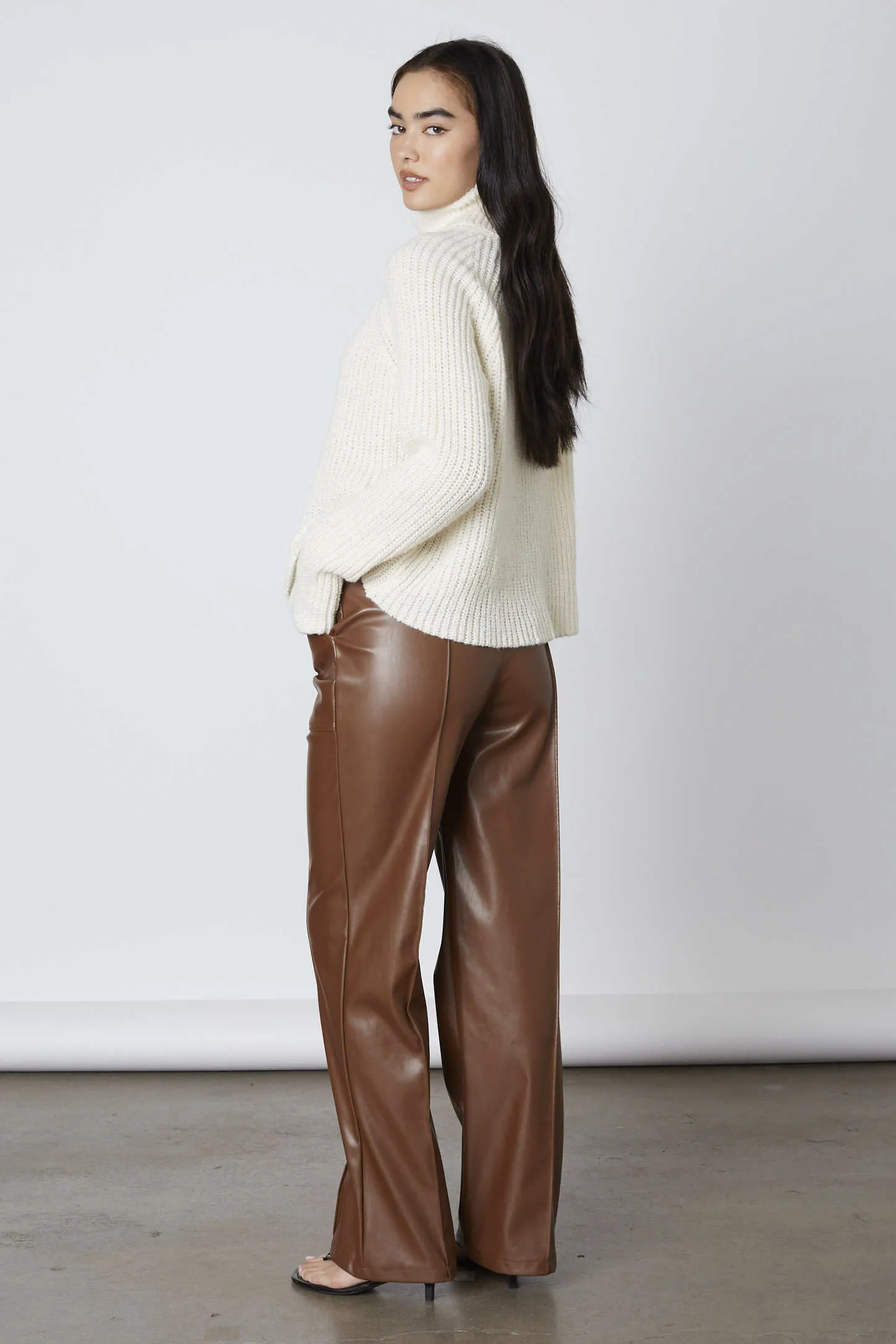 Faux Leather Pants