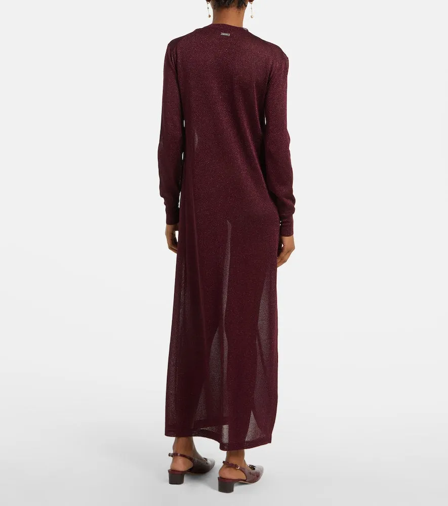 Ferragamo Lamé cardigan