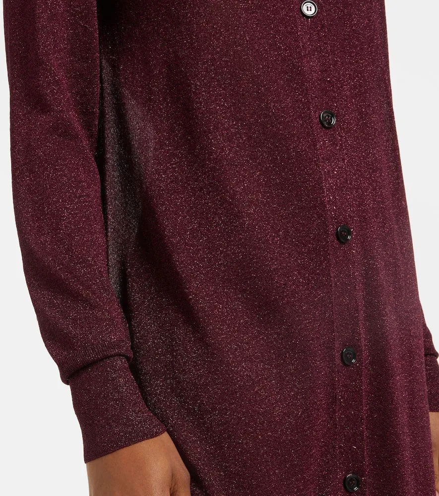 Ferragamo Lamé cardigan