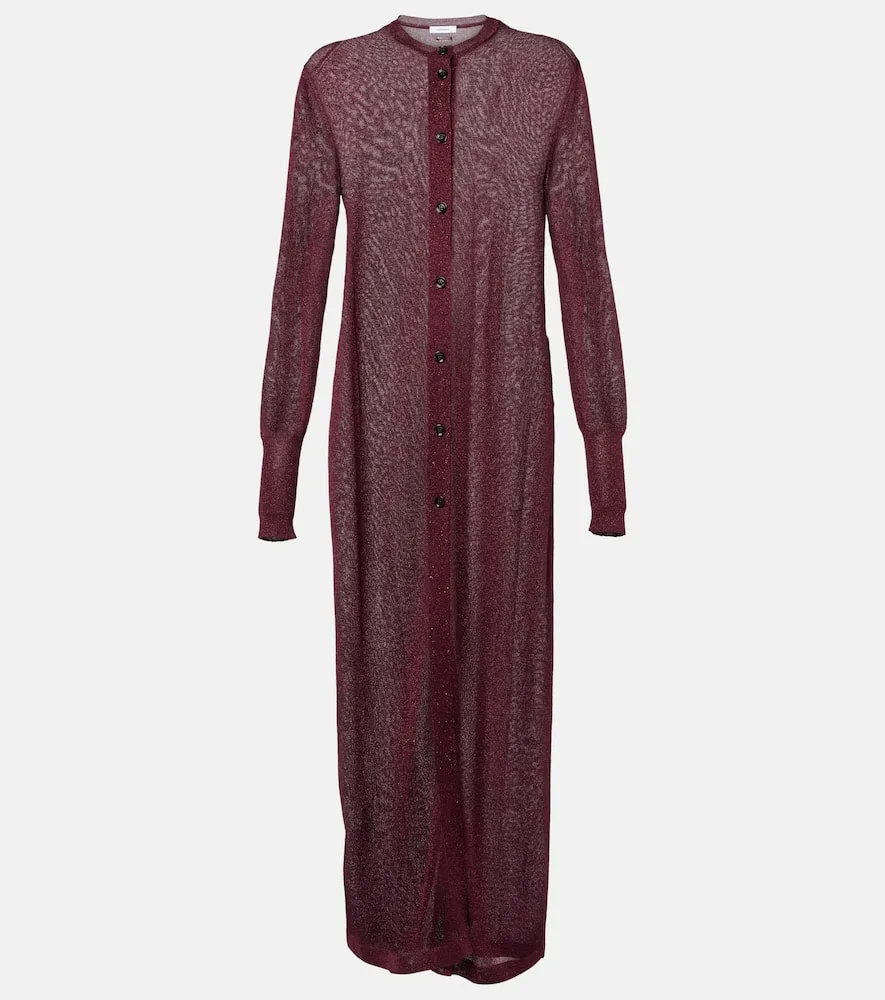 Ferragamo Lamé cardigan