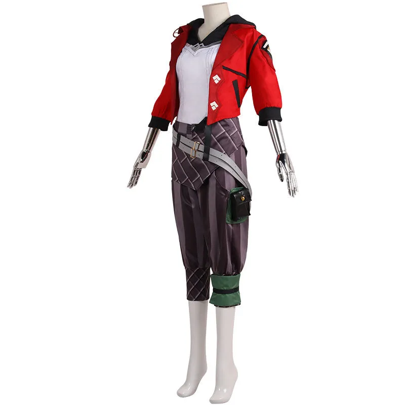 LOL Arcane Vi Cosplay Costume Halloween Costume