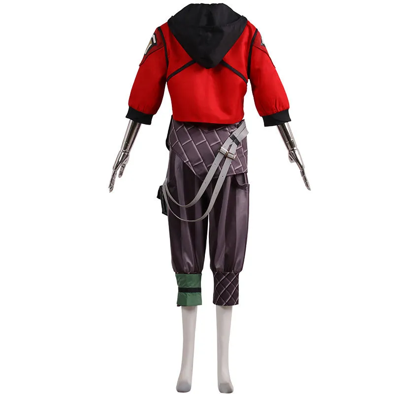 LOL Arcane Vi Cosplay Costume Halloween Costume