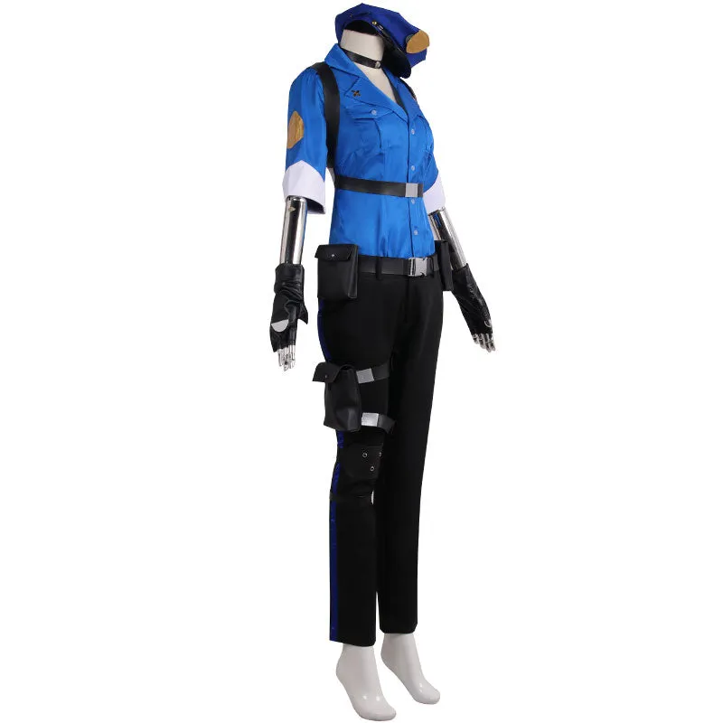 LOL Officer Caitlyn Cosplay Costume Halloween Costume