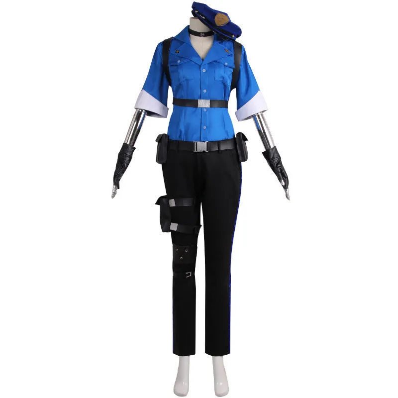 LOL Officer Caitlyn Cosplay Costume Halloween Costume