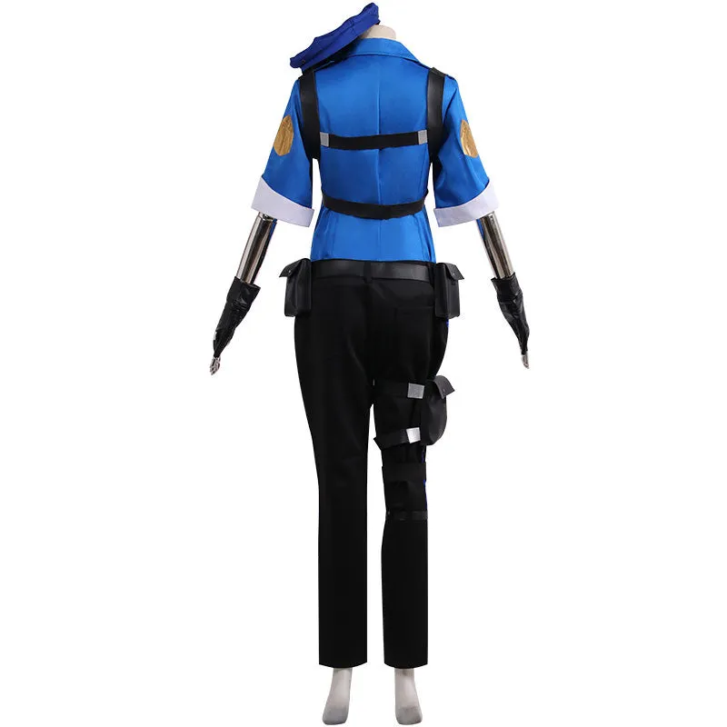 LOL Officer Caitlyn Cosplay Costume Halloween Costume