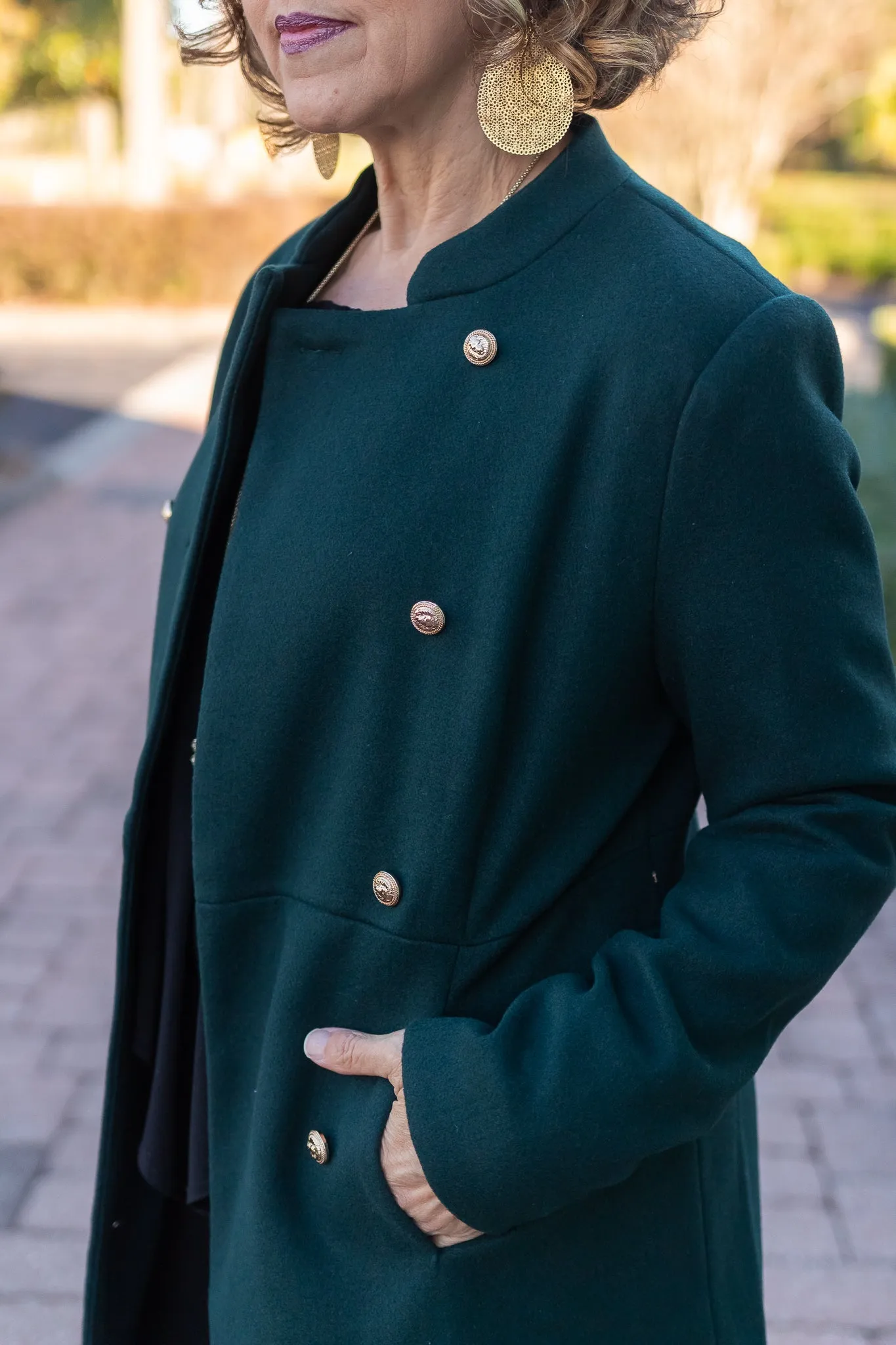 LONDON VIBES DOUBLE BREASTED COAT
