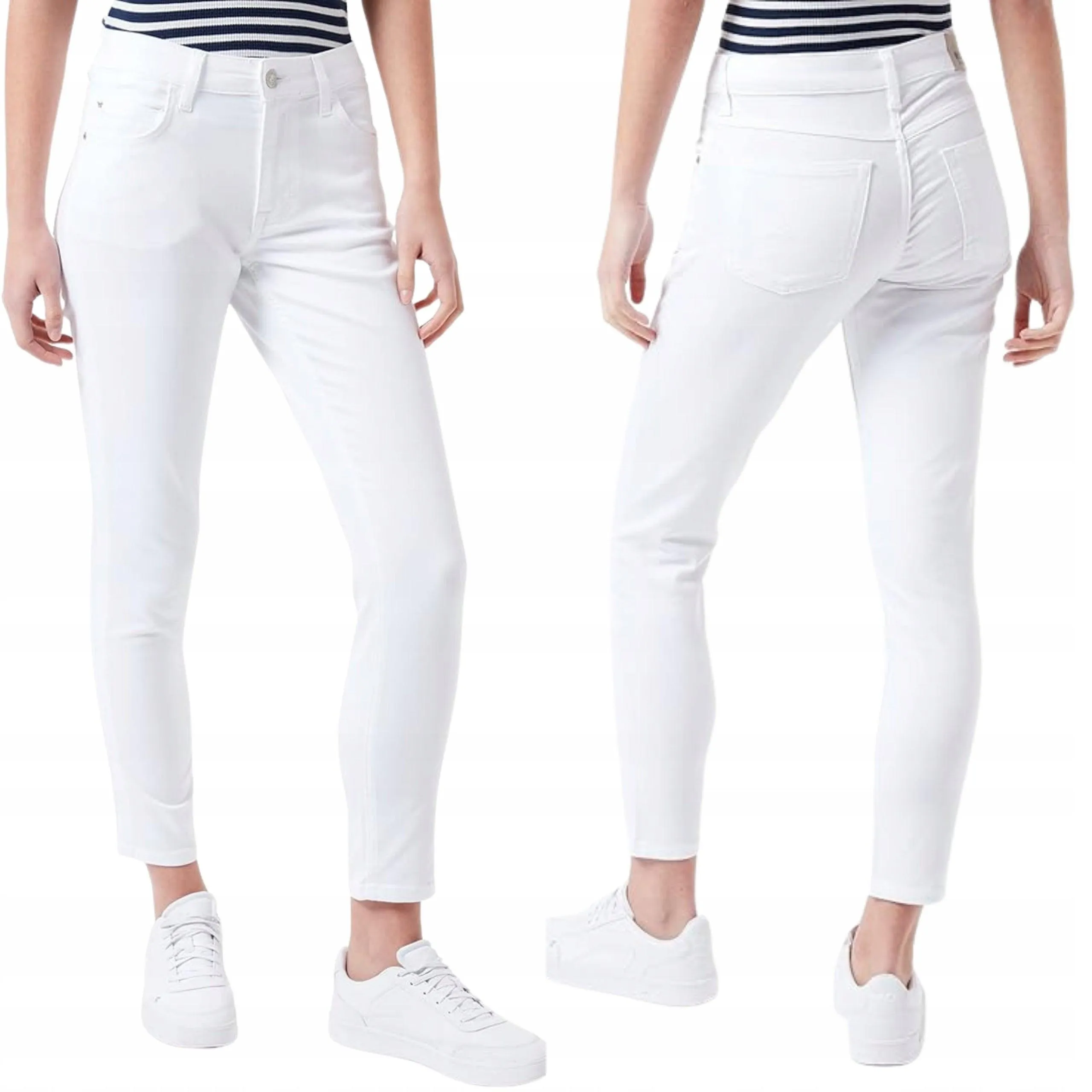 NWT- Mustang 'Rebecca' Slim White Jeans- Size 30/30