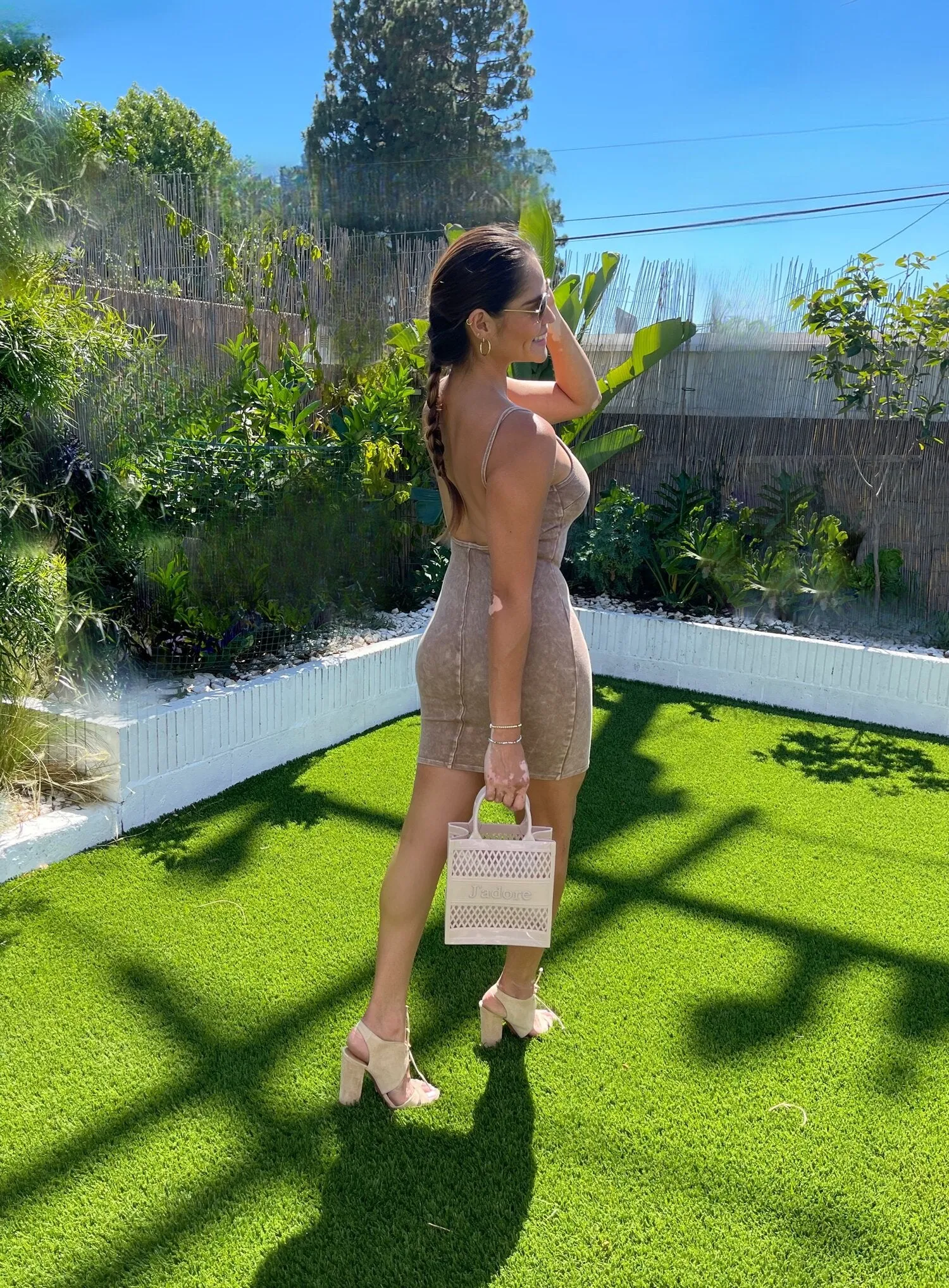 Obsessed with Mocha Bodycon Dress