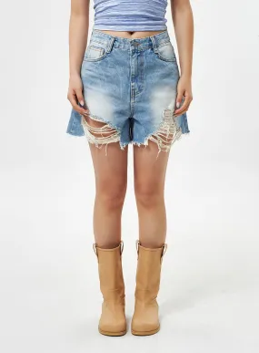 Ripped Hem Shorts CY331
