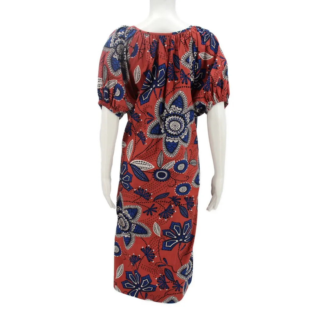 SUNDRY PRINT DRESSES RED S