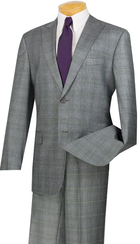 Vinci 2RW-1-GR Mens Suit