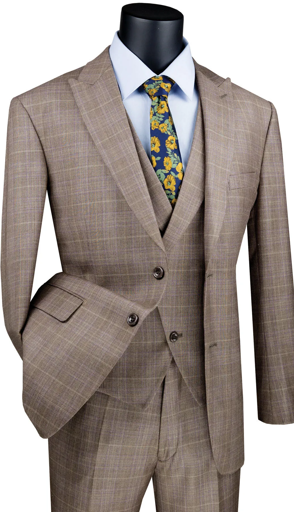 Vinci MV2W1-TA Mens Suit