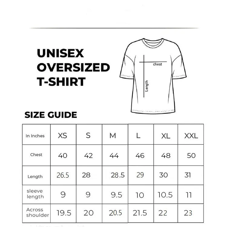 Zodiac Aquarius / Unisex Oversized T-shirt